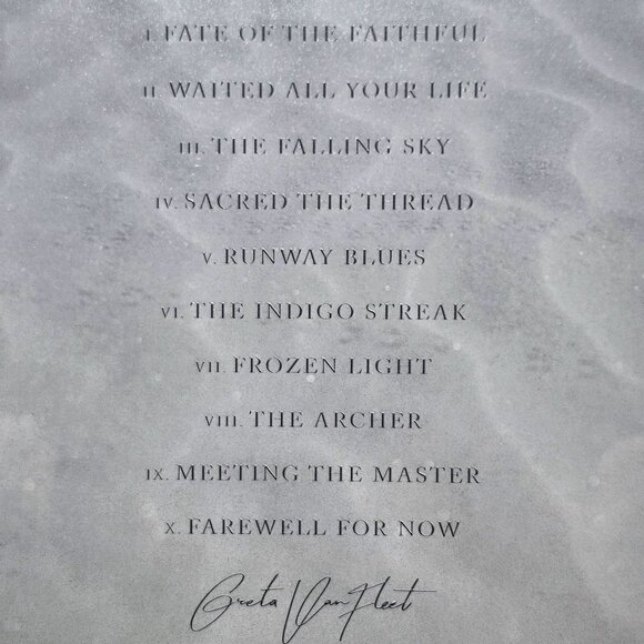 Greta Van Fleet Starcatcher Ltd Ed Target Exclusive Ruby Red Translucent Vinyl - Picture 6 of 6